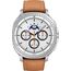 Galaxy Watch8 Classic | 46 мм | White | Hybrid/Camel | S/M/L, Размер: 46 мм, Цвет: White, Тип ремешка: Hybrid, Цвет ремешка: Camel, Размер ремешка: S/M/L, Подключение часов: Bluetooth / Wi-Fi, изображение 2
